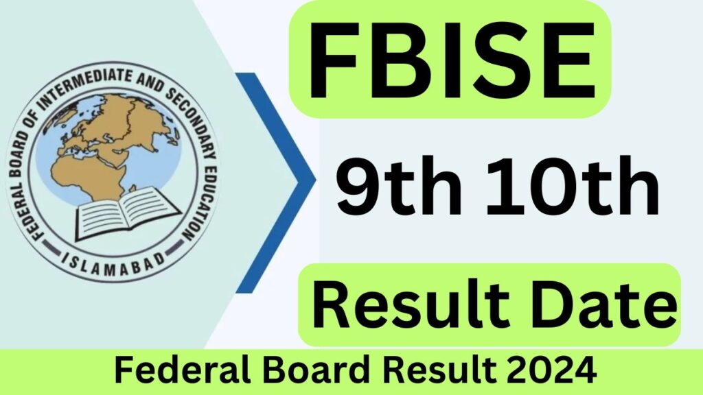 Federal Board Result 2024 FBISE How to check